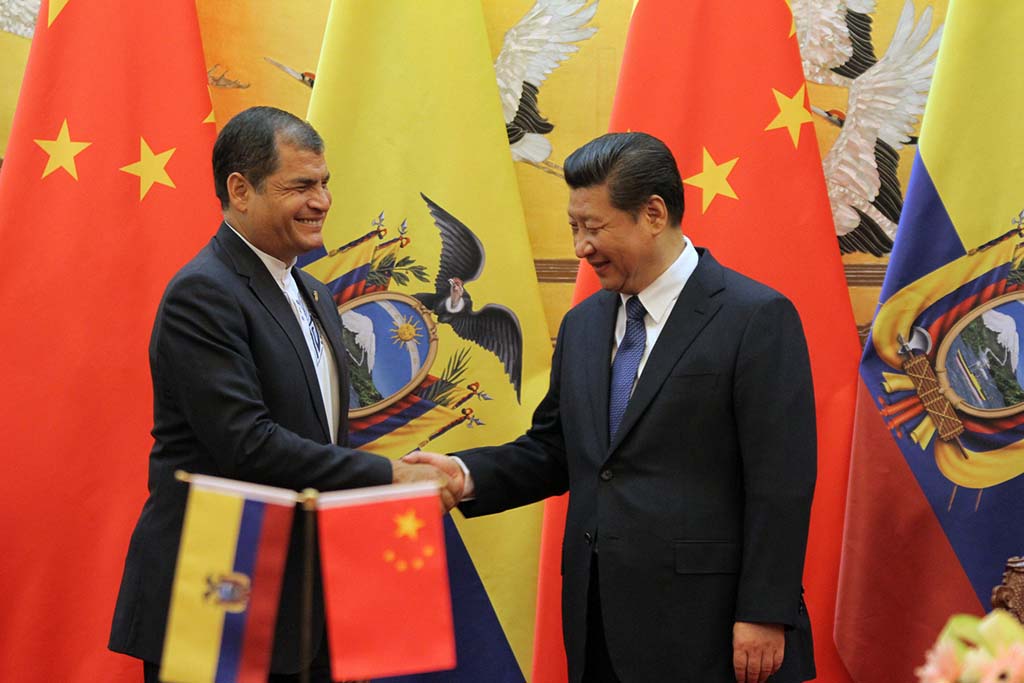Rafael Correa Yi Xinping